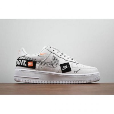 Nike Air Force 1 '07 Premium Beyaz / Siyah Kaykay Ayakkabı Türkiye - DV7BWOWP